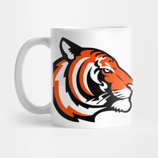 Colorful Tiger Head Mug